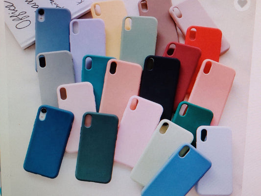 Soft Silicone Phone Cases/Candy Color for I Phones